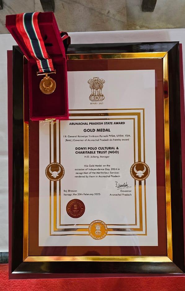 DPCCT Receives State Gold Medal for Preserving Indigenous Culture